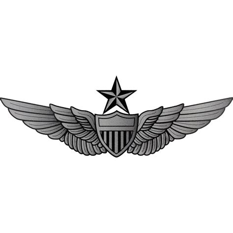 Army Senior Aviator Clear Decal Usamm