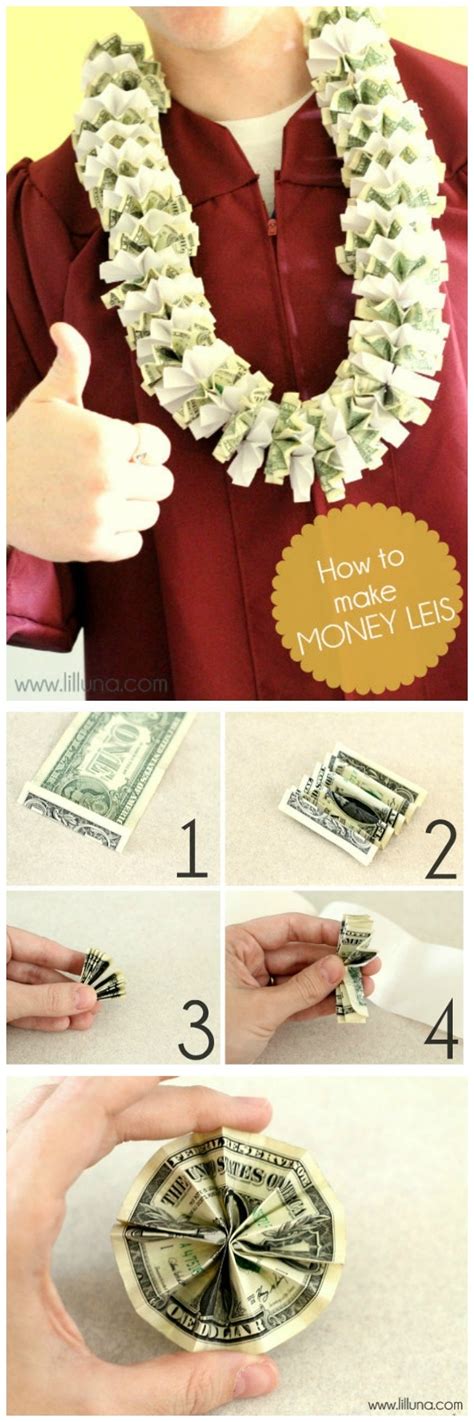 Need money gift ideas for christmas? How to Make Money Leis