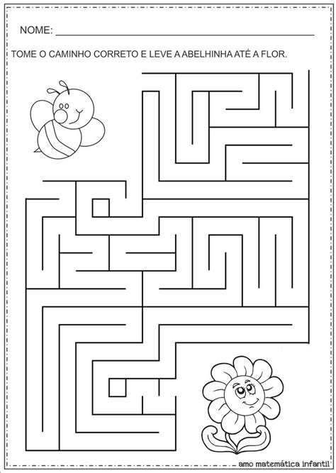 Atividades Com Labirintos Para Educação Infantil Labirintos Para