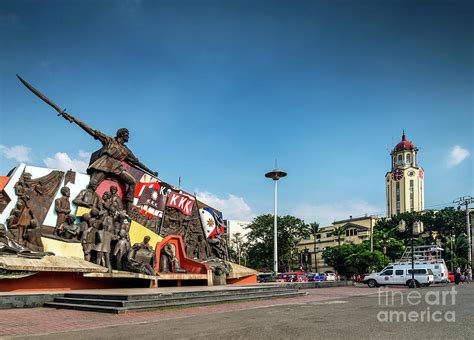 Andres Bonifacio Shrine Monument Landmark In Central Manila City