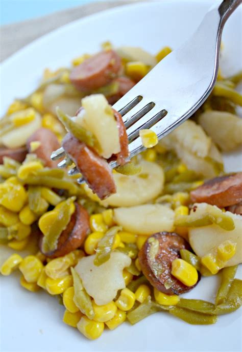 A Quick and Easy Dinner: One Pot Kielbasa and Veggies ...