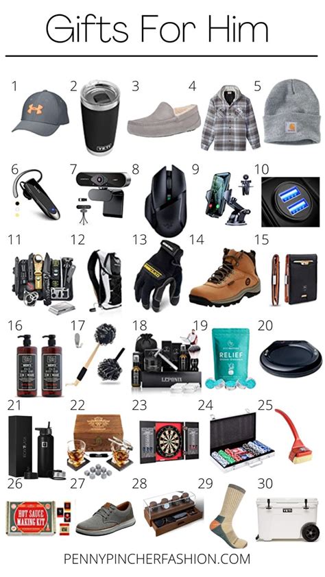 Gift Guide For Him Penny Pincher Fashion Gift Guide For Him
