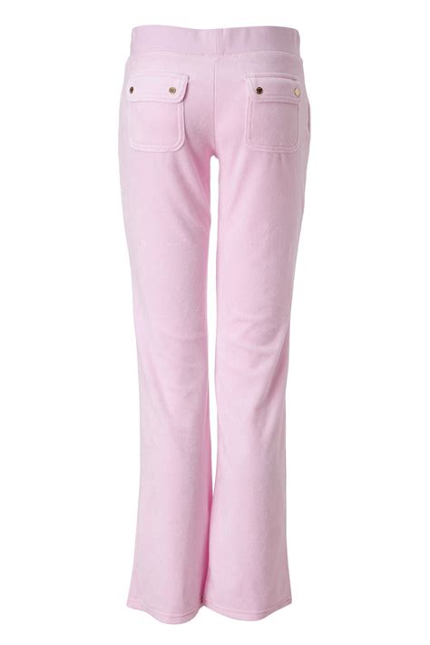 Lyst Juicy Couture Velour J Bling Bootcut Pants In Pink Lady In Pink