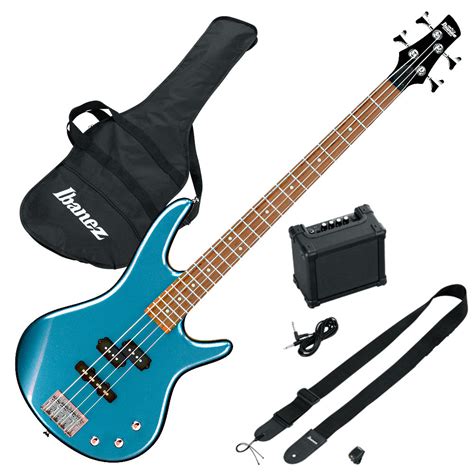 Ibanez Ijsr190n Mlb Jump Start Electric Bass Package 4 String Metallic