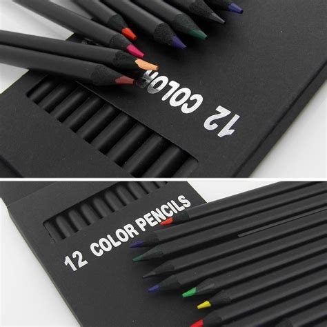 Buy New 12pcs Kids Colorful Sketch Drawing Charcoal Pencil Set At
