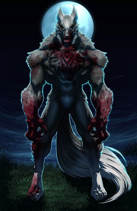 Werewolf Male Base Werewolf Art Werewolf Creature Art
