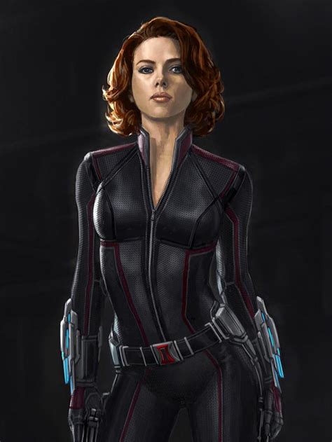 Image Aou Black Widow Suit Concept Marvel Cinematic Universe
