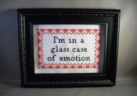 i m in a glass case of emotion glass case of emotion ceramic framed emotions