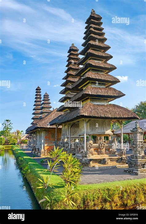 Royal Temple Of Mengwi Pura Taman Ayun Bali Indonesia Stock Photo