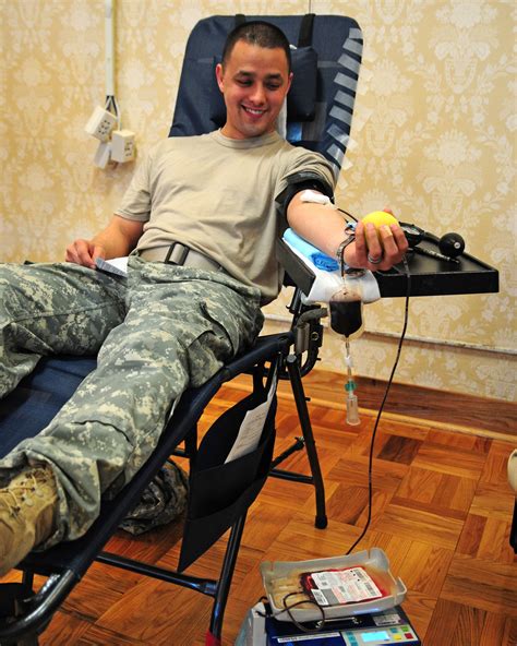 Soldiers Support Deployed Service Members With Monthly Blood Drives