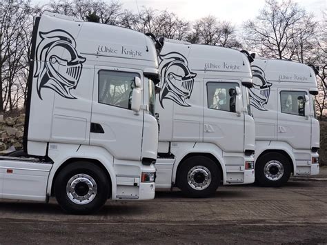 Keltruck Delivers Twenty New Scania V8 White Knights Keltruck Scania