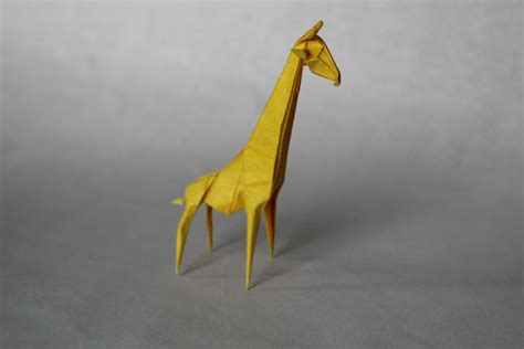 Hideo Komatsus Giraffe Folded By Me Rorigami