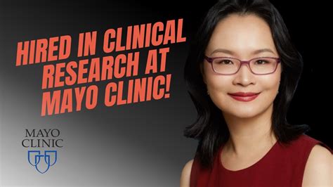 Hired In Clinical Research At Mayo Clinic YouTube