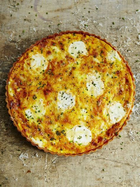 Goats Cheese Tart Cheese Recipes Jamie Oliver Recipes Goat Cheese