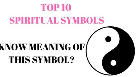 10 Spiritual Symbols You Must Know Youtube