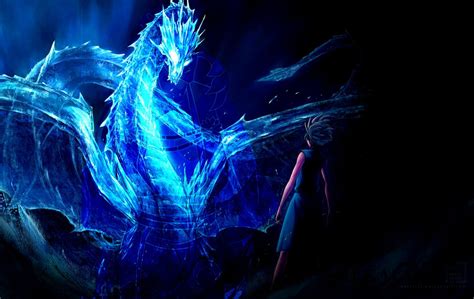 Cool Blue Dragon Wallpapers Top Free Cool Blue Dragon