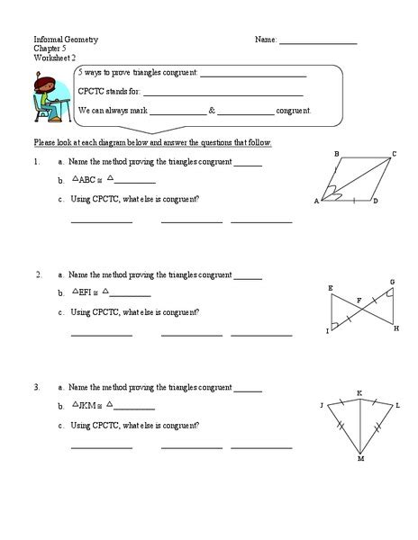 Triangles Worksheet For 10th Grade Lesson Planet