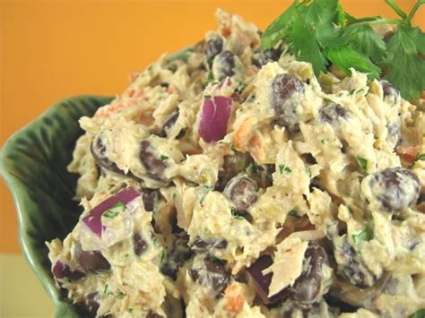 I've included the method below so you can whisk the sauce together in 5 minutes. Black Bean Tuna Salad Recipe - Food.com