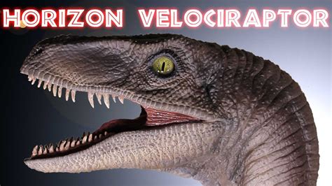 1993 Horizon Jurassic Park Velociraptor Review Youtube