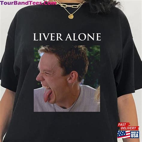 Stu Macher Scream Shirt Liver Alone Funny Matthew Lillard Fan Lover T