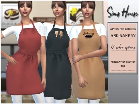 The Sims Resource Apron For Kitchen And Bakery