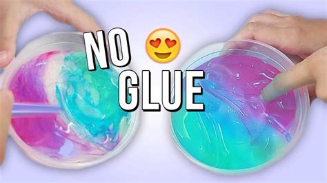 Diy No Glue Slime No Fail Youtube
