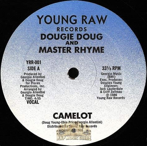 Dougie Doug And Master Rhyme Camelot Record Rap Music Guide