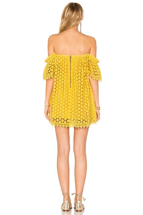 Amelia Dress In Canary Yellow Tularosa