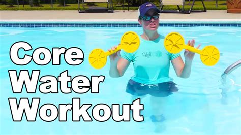 Water Workout For Your Core Aquatic Therapy Ask Doctor Jo Youtube