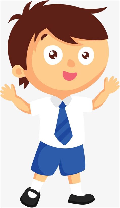Hands Of Primary School Students School Clipart Cartoon Characters