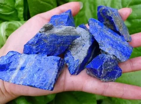 Natural Lapis Lazuli Crystal Stone Ore Gems Stone Nunatak Energy Stone