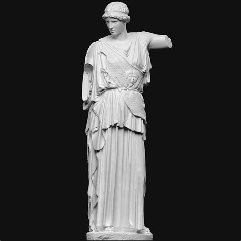 Rekonstruktion af Athena Lemnia ved Furtwängler med torso i Dresden og Palagi hovedet i Bologna