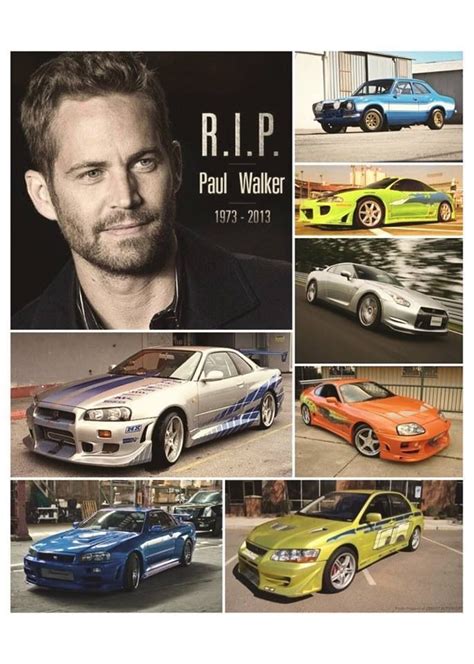 All Paul Walker Cars Fast And Furious Fast Furious One
