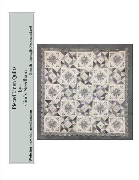 Pieced Linen Quilts Handbook Cindy Needham