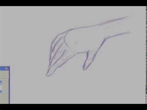 Drawing anime hands with an open palm. 'How to draw anime hands' (A.Misaki) - YouTube