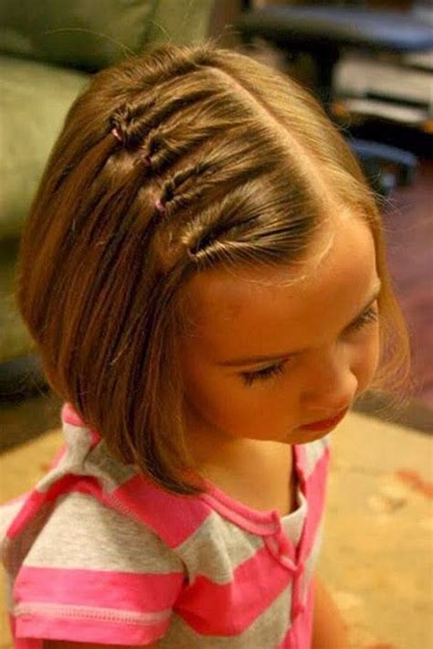 Short Hairstyles For Little Girl Kids Hairstyle Haircut Ideas