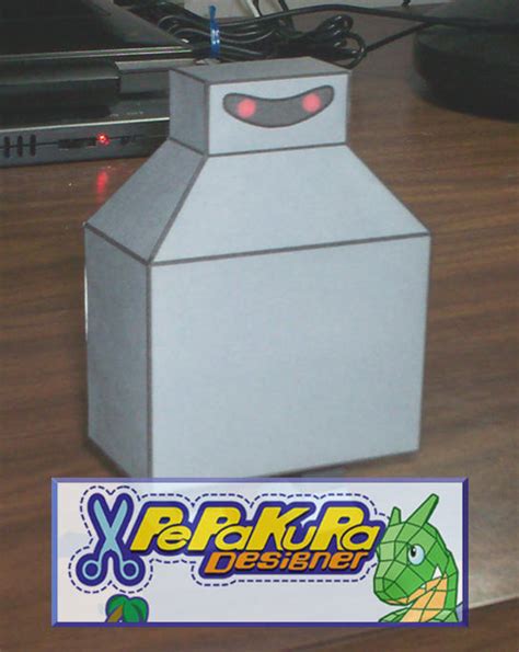 Boxy Robot Pepakura Files By Billybob884 On Deviantart