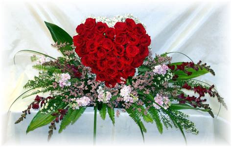 My Heart Is With You Casket Flowers Funeral Flowers Sympathy Flowers