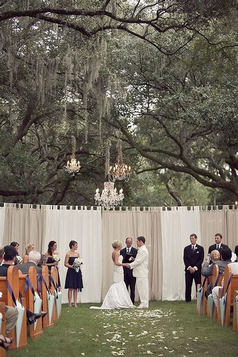 50 Romantic Backyard Outdoor Weddings Ideas Outdoor Ceremony Outdoor Wedding Backyard Wedding
