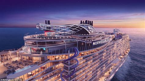 Inside The Norwegian Cruise Line Ship With Infinity Pools And A Glass