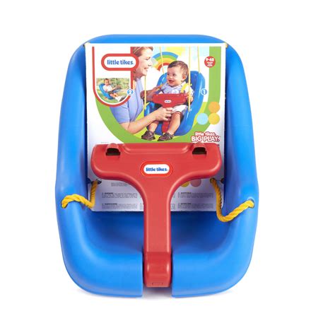 Little Tikes 2 In 1 Snug And Secure Swing Blue