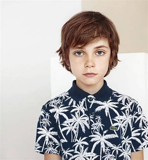 You can adopt one of these styles or you can also discover some new v shaped back neckline boys haircuts according to. V štýle Lacoste | Kids hairstyles, Boy hairstyles, Cute ...