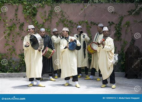 Traditional Moroccan Musicians Editorial Image Image Of Costume