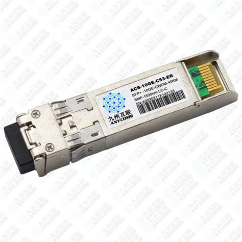 10gbs Sfp 1550nm 40km With Cdr Optical Transceiver Module