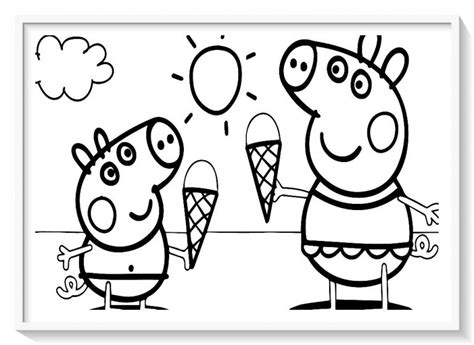 amigos de peppa pig para colorear - 🥇 Dibujo imágenes