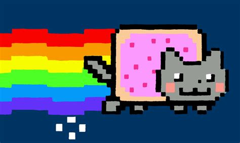 Colors Live Nyan Cat By Wolfpaw