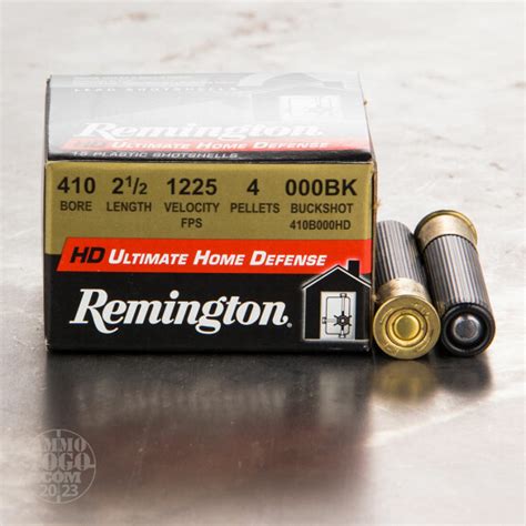 410 Gauge Ammo 15 Rounds Of 000 Buck By Remington