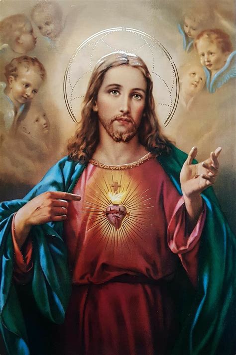 Sagrado Corazón De Jesús Imágenes Imágenes Del Sagrado Corazón De