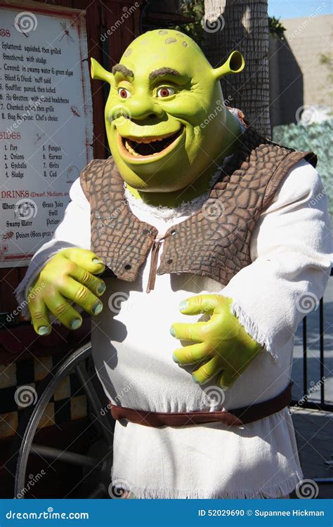 Shrek 4 D Film In Universal Studios Florida Editorial Image
