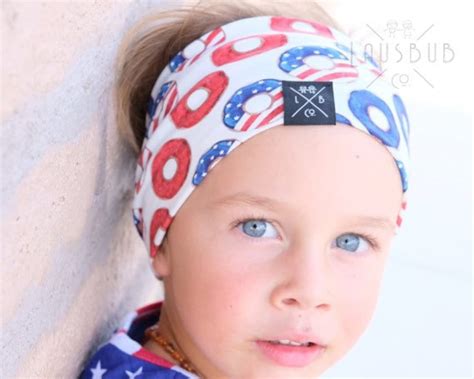 Patriotic Baby Boy Headband Summer Headband Baby Boy Hair Etsy